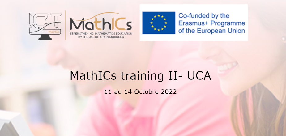 Lire la suite à propos de l’article MathICs training II- UCA (Marrakech)